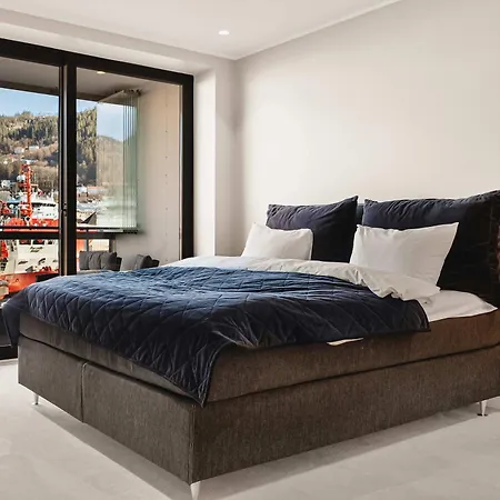 Dinbnb L 250m To Bryggen I Rooftop I Spacious Luxury